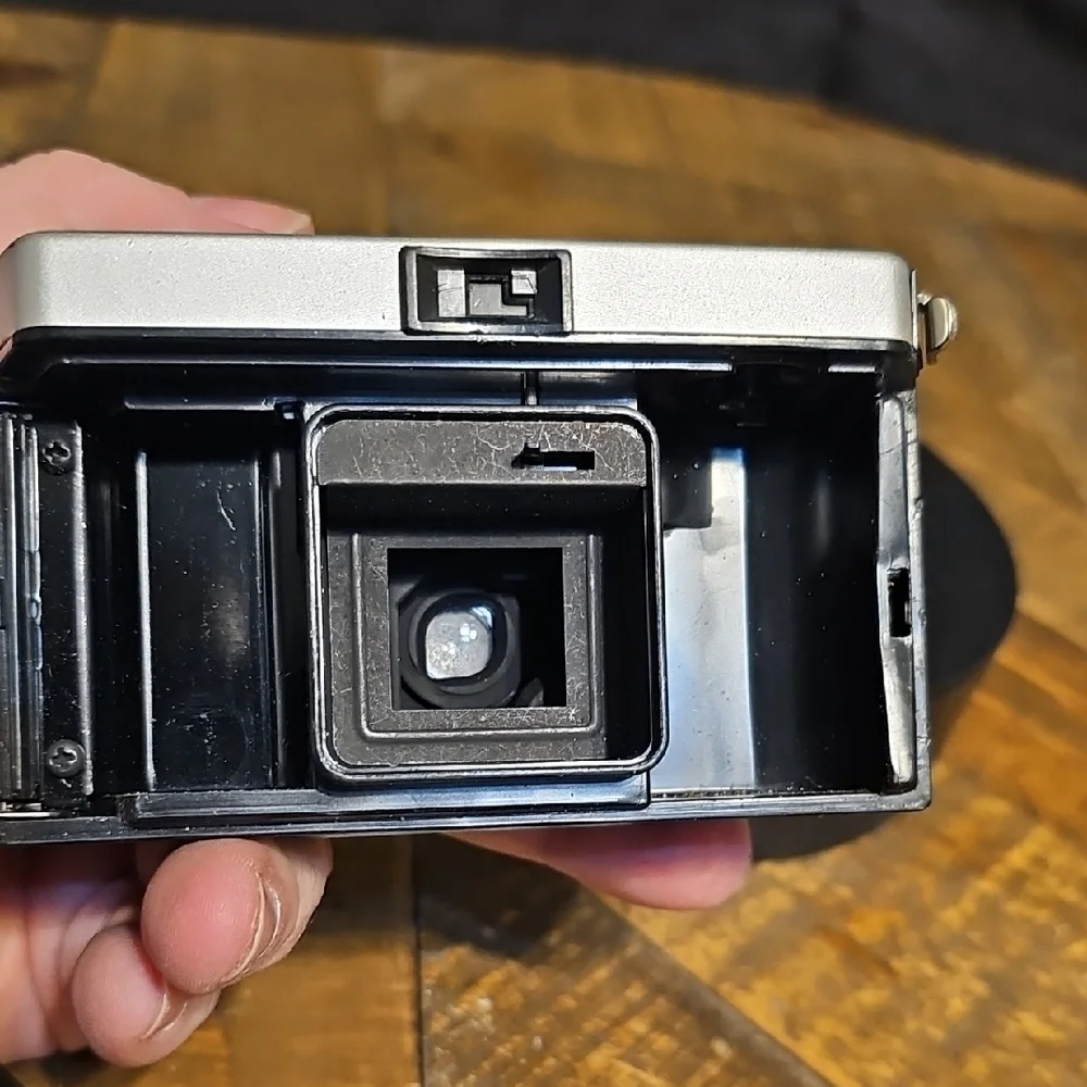 Kodak Instamatic 304 Camera with Black and Silver Finish